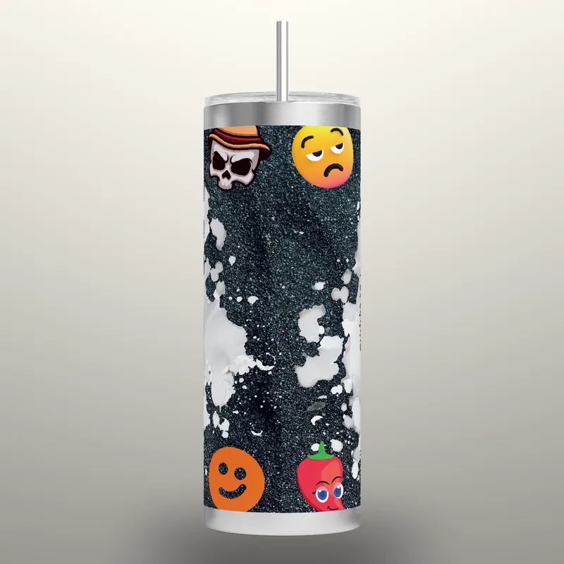 Sarcastic Quotes 20 oz Skinny Tumbler Sublimation Design, product render