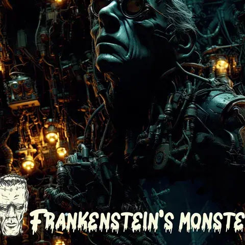 Halloween Frankenstein Monster 20 oz Tumbler Sublimation Design, the flat seamless artwork