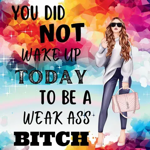 Sarcastic Quote Tumbler Design: 20 oz Skinny Sublimation, the flat seamless artwork
