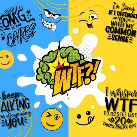 Sarcastic Quotes Tumbler Designs: 20oz Skinny Tumbler PNG, the flat seamless artwork